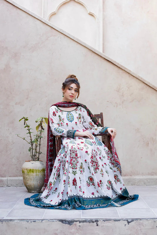 Floor-Length Anarkali Frock